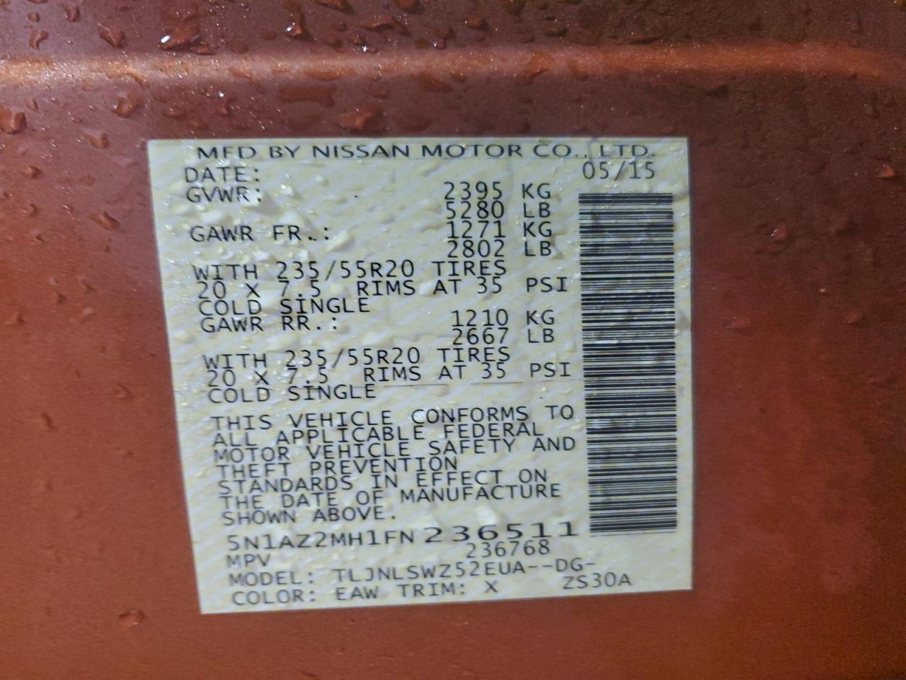 Nissan Murano S Image 2