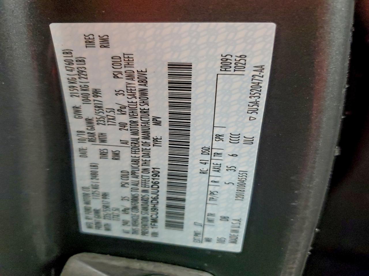 Ford Escape Sel Image 9