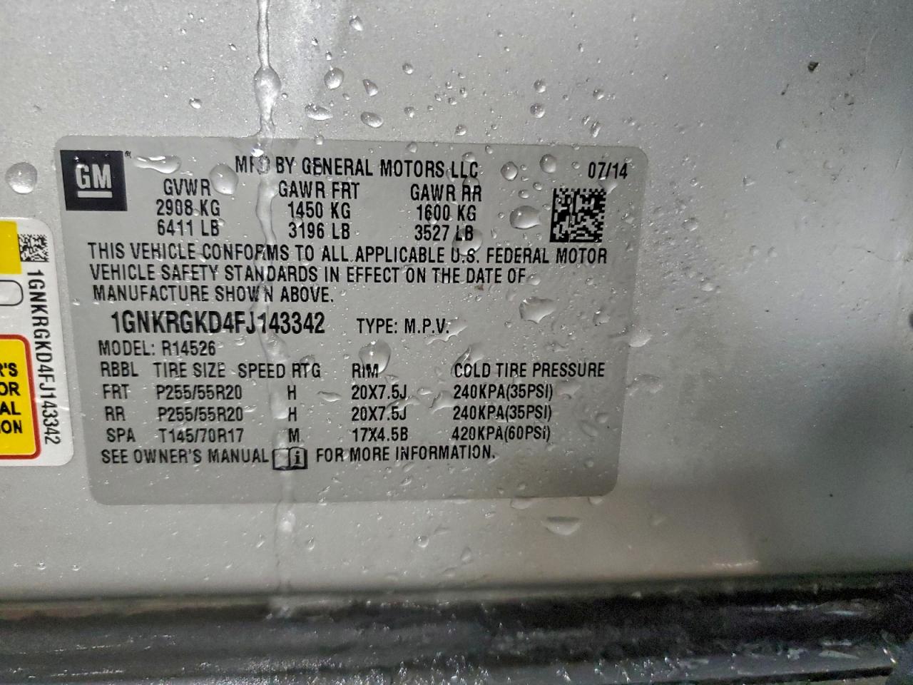 Chevrolet Traverse Lt Image 5