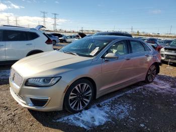  Salvage Lincoln MKZ