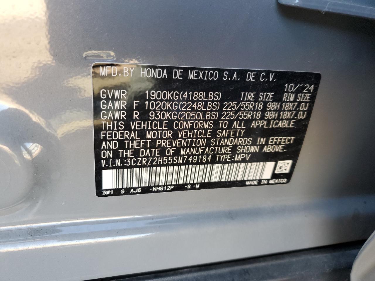 Honda HR-V Sport Image 4