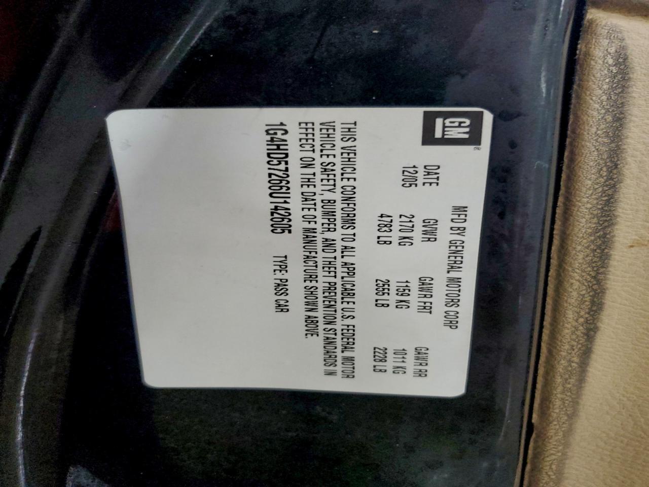 Buick Lucerne Cxl Image 6