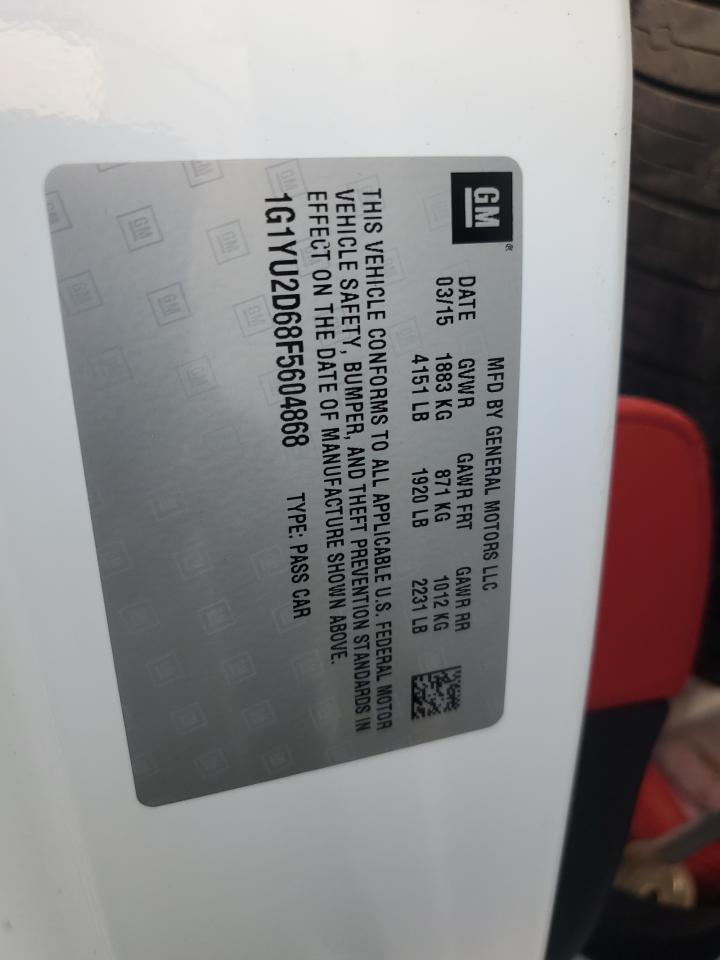 Chevrolet Corvette Z06 3lz Image 10