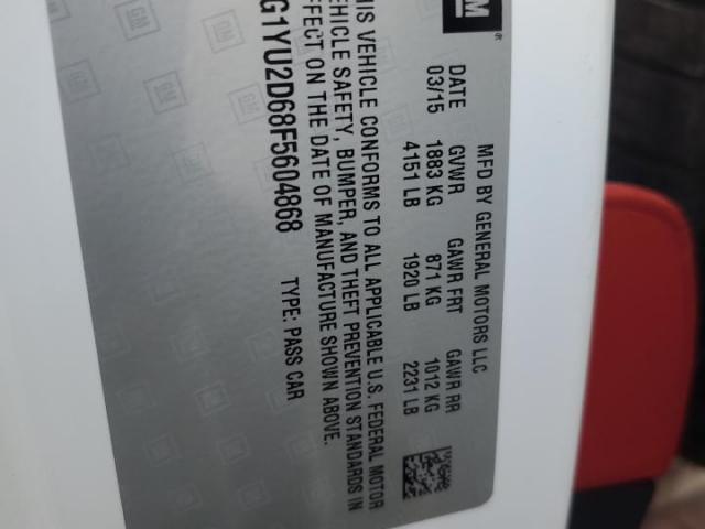 Chevrolet Corvette Z06 3lz Image 10