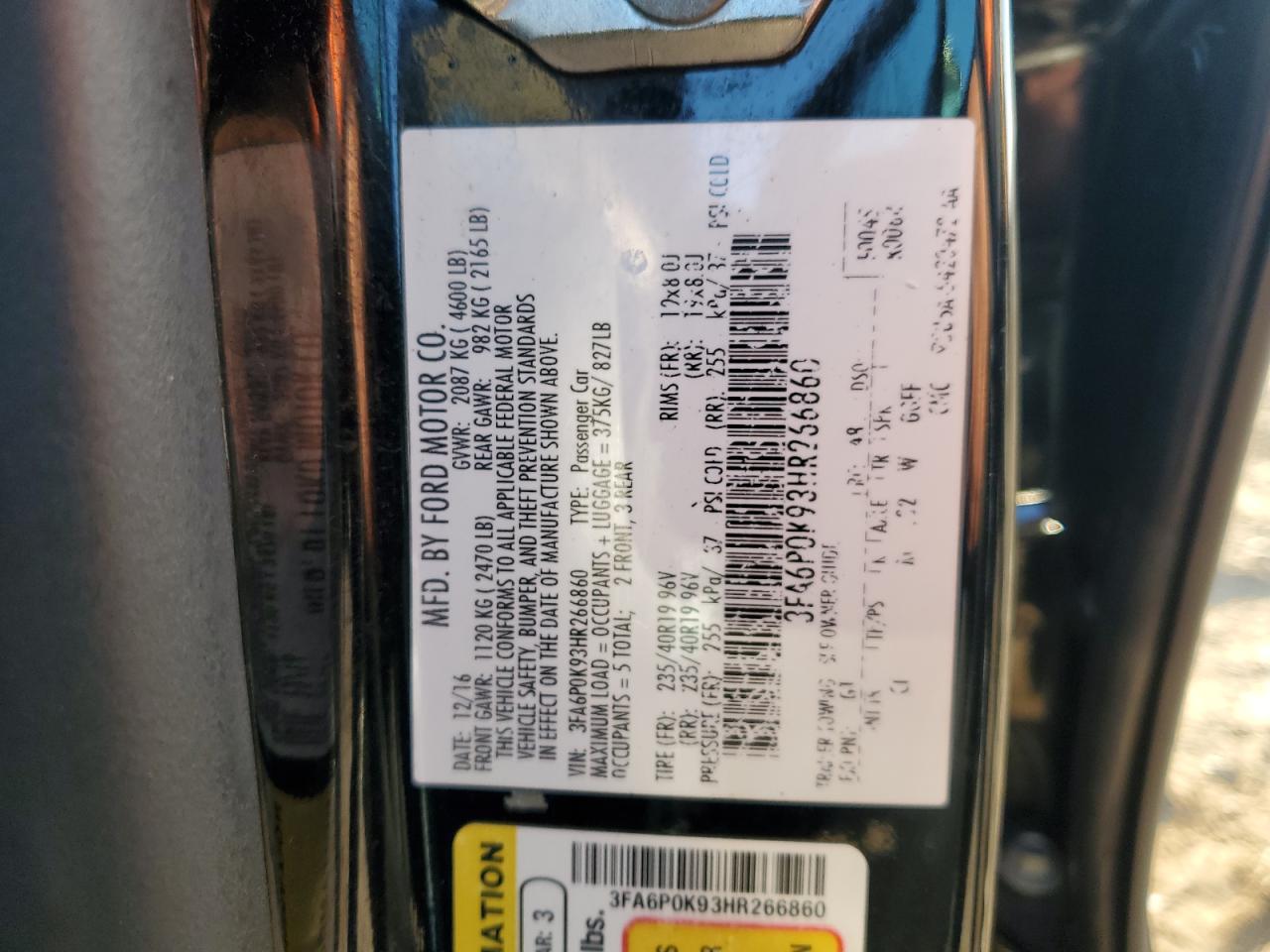 Ford Fusion Titanium Image 10