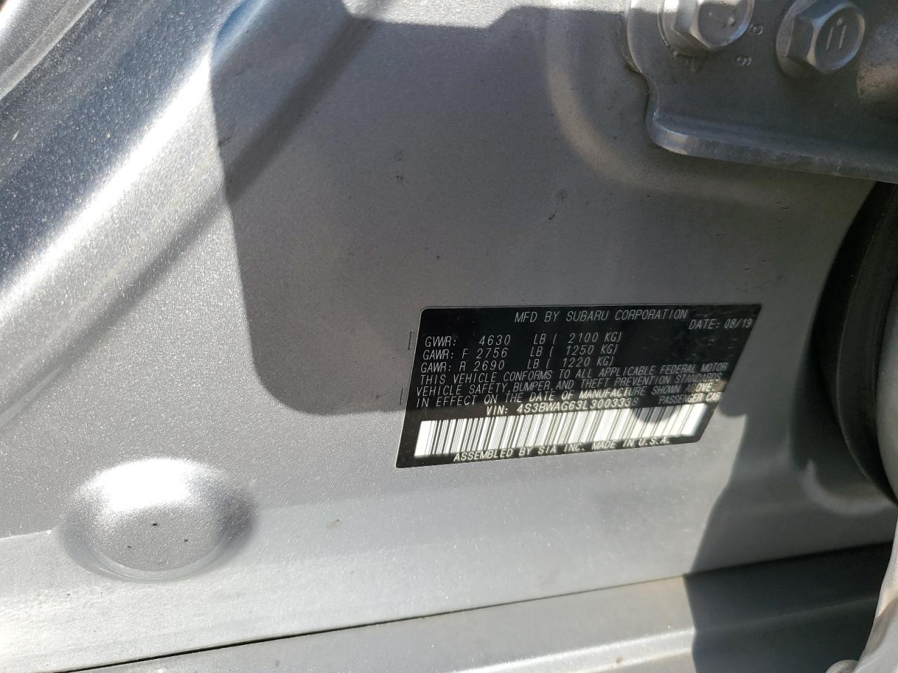 Subaru Legacy Sport Image 8