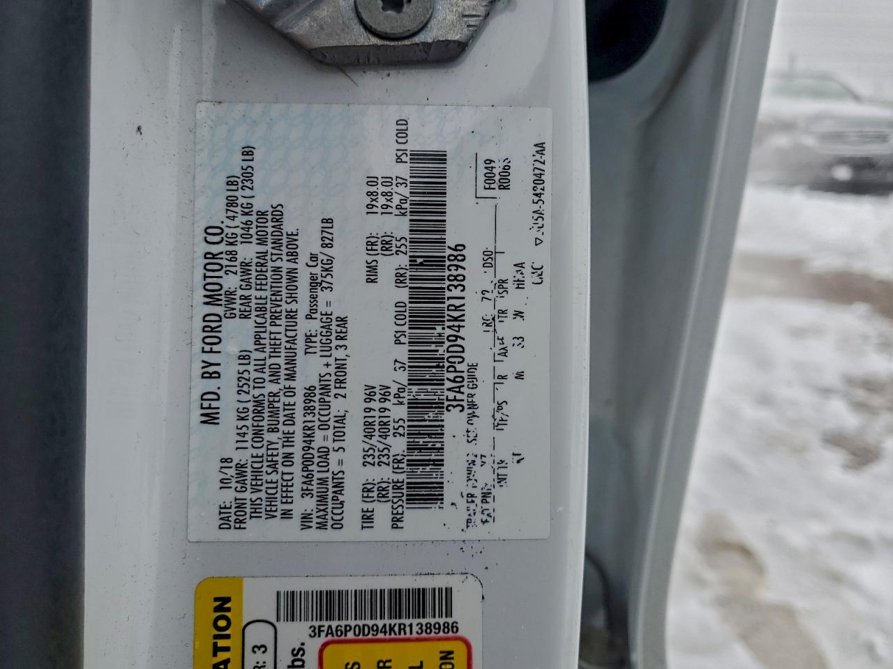 Ford Fusion Titanium Image 11