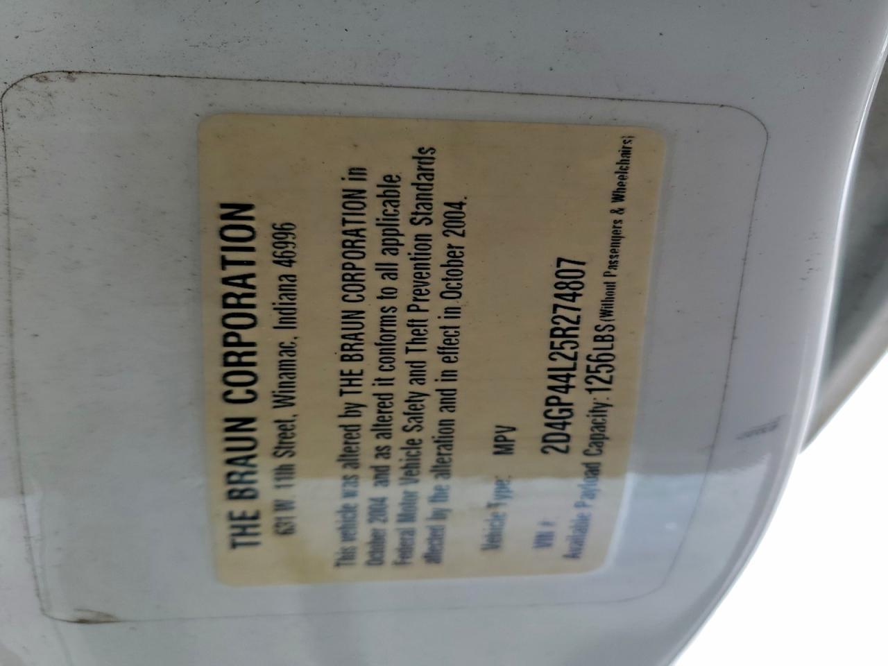 Dodge Caravan Sxt Image 4