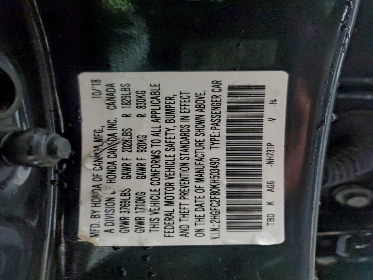 Honda Civic Sport Image 3