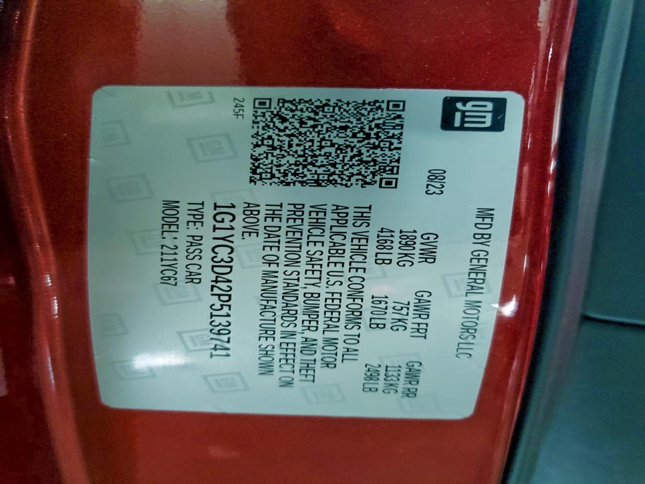 Chevrolet Corvette Stingray 3lt Image 10