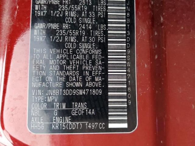 Nissan Rogue Platinum Image 12