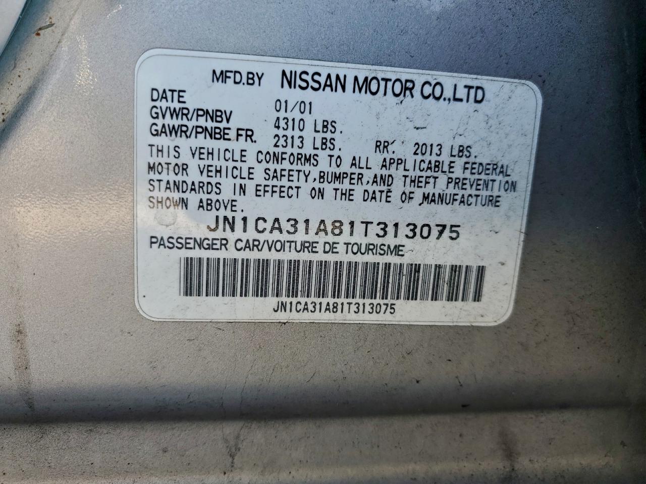 Nissan Maxima Gxe Image 10