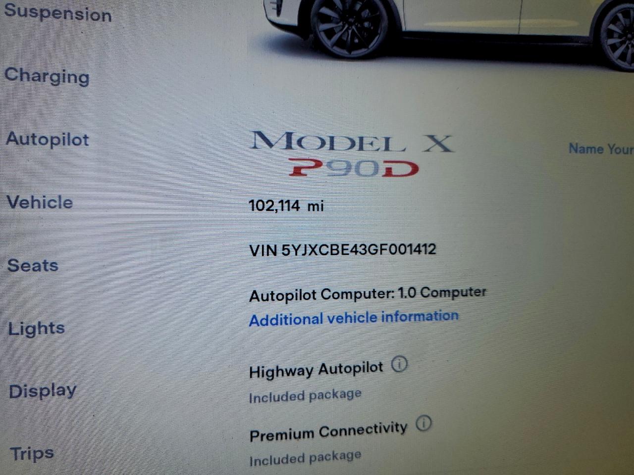 Tesla Model X Image 3