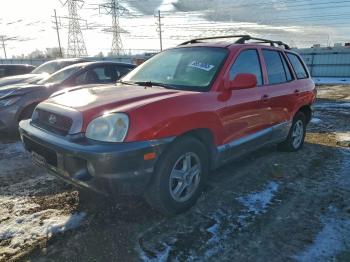  Salvage Hyundai SANTA FE
