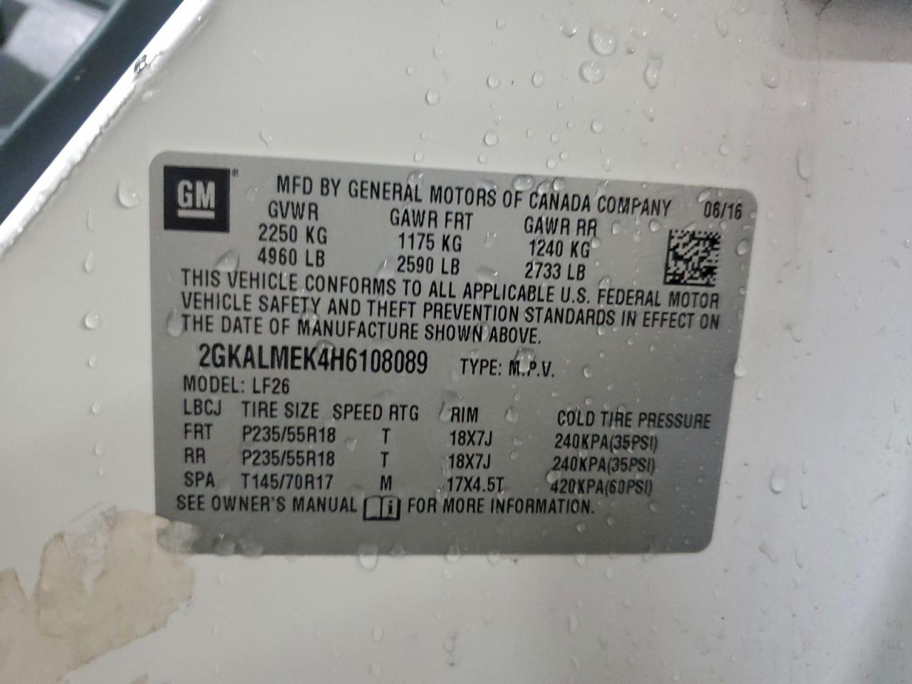 GMC Terrain Sle Image 9