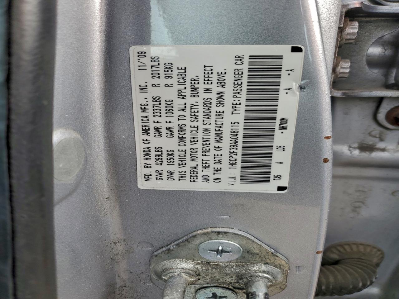 Honda Accord Lx Image 12