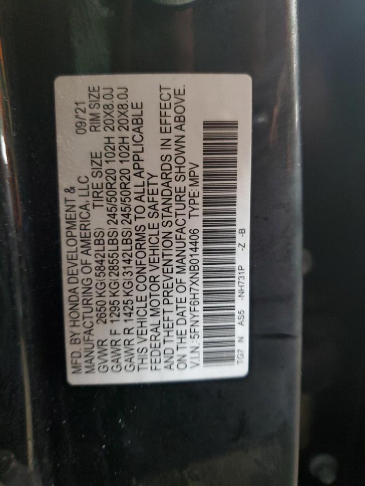 Honda Pilot Black Image 5