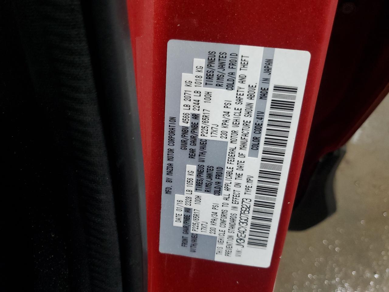 Mazda Cx Touring Image 12