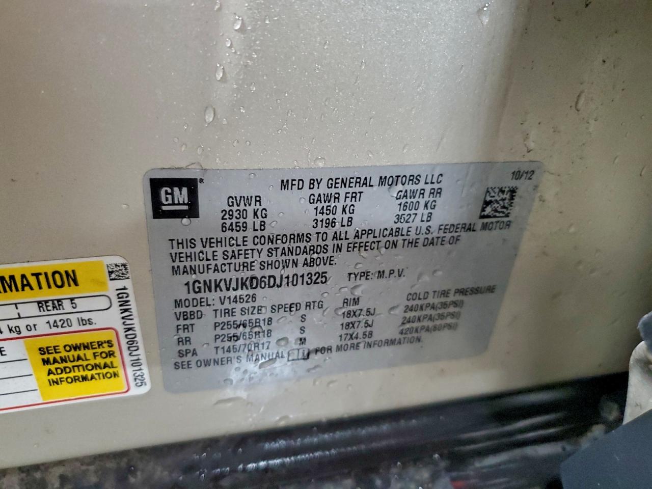 Chevrolet Traverse Lt Image 6