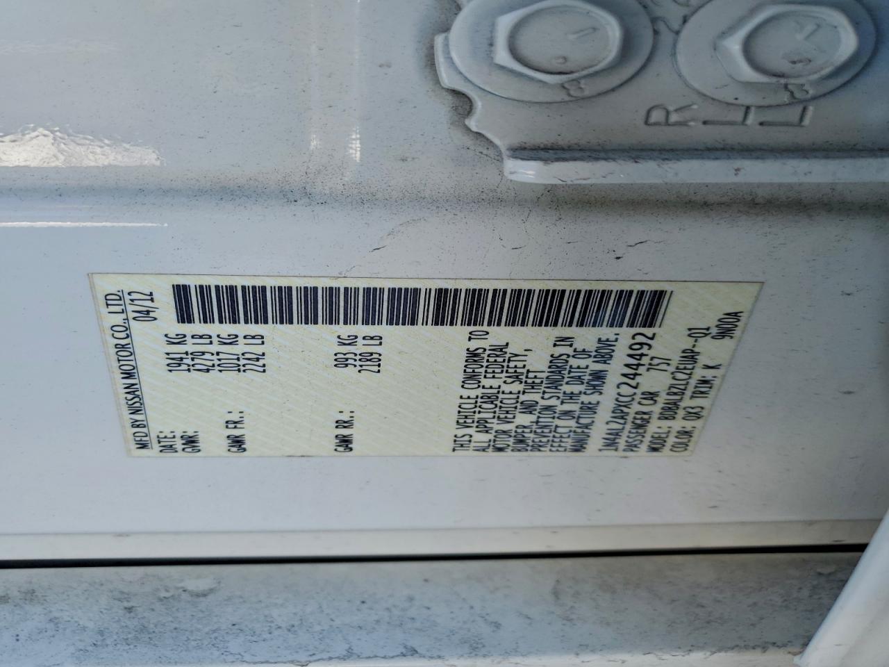 Nissan Altima Base Image 12