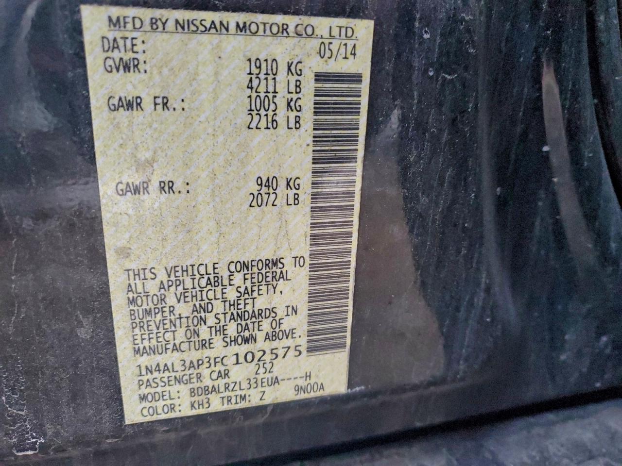 Nissan Altima 2.5 Image 11