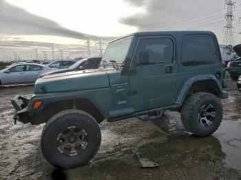  Salvage Jeep Wrangler