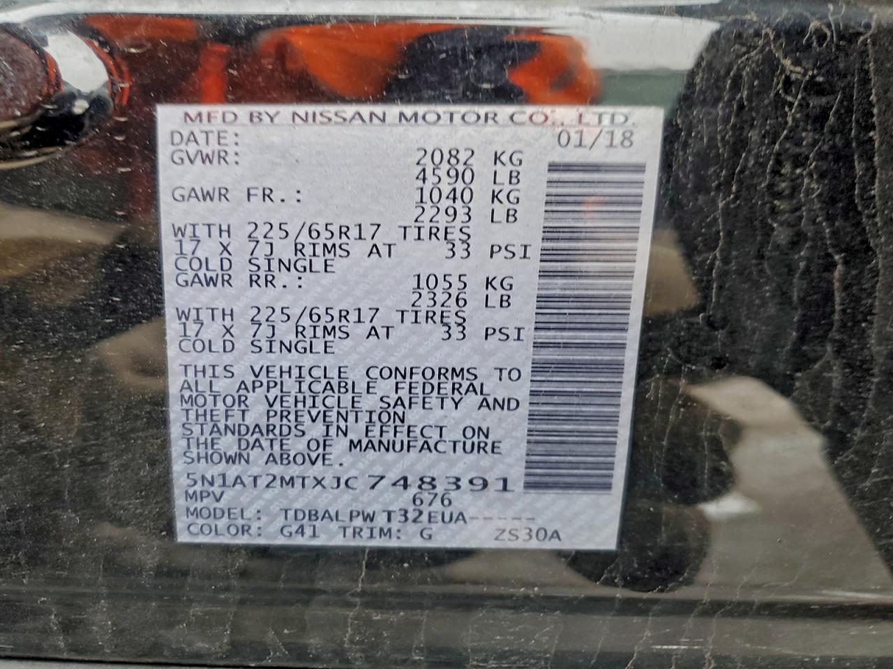 Nissan Rogue S Image 10