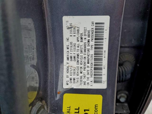 Honda Accord Exl Image 8