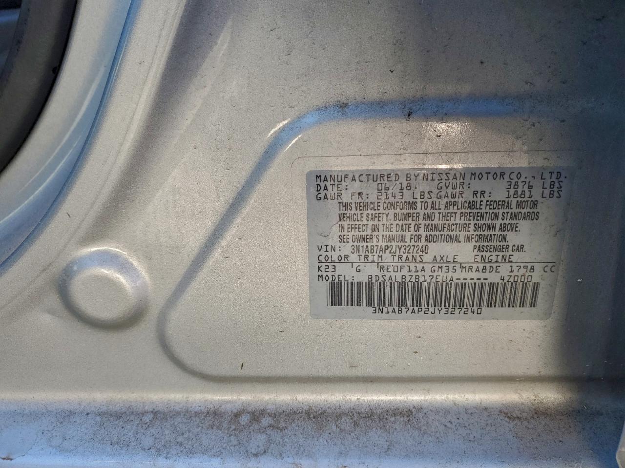 Nissan Sentra S Image 10