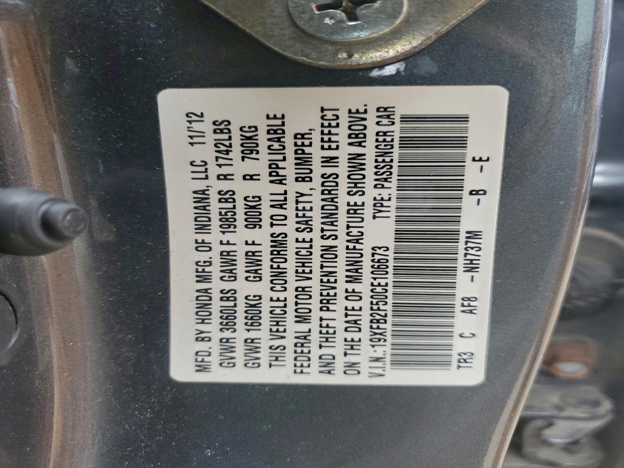 Honda Civic Lx Image 10