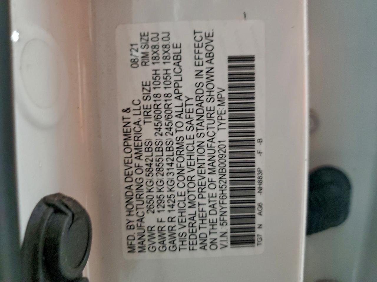 Honda Pilot Exl Image 6