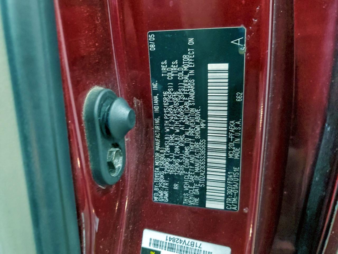 Toyota Sienna Ce Image 8