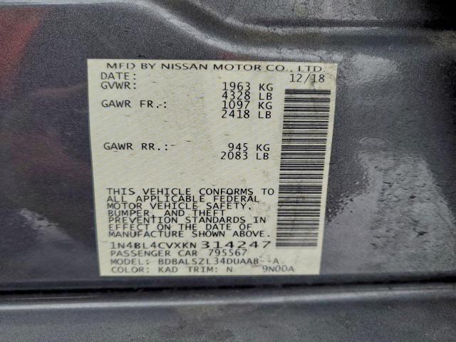 Nissan Altima Sr Image 7