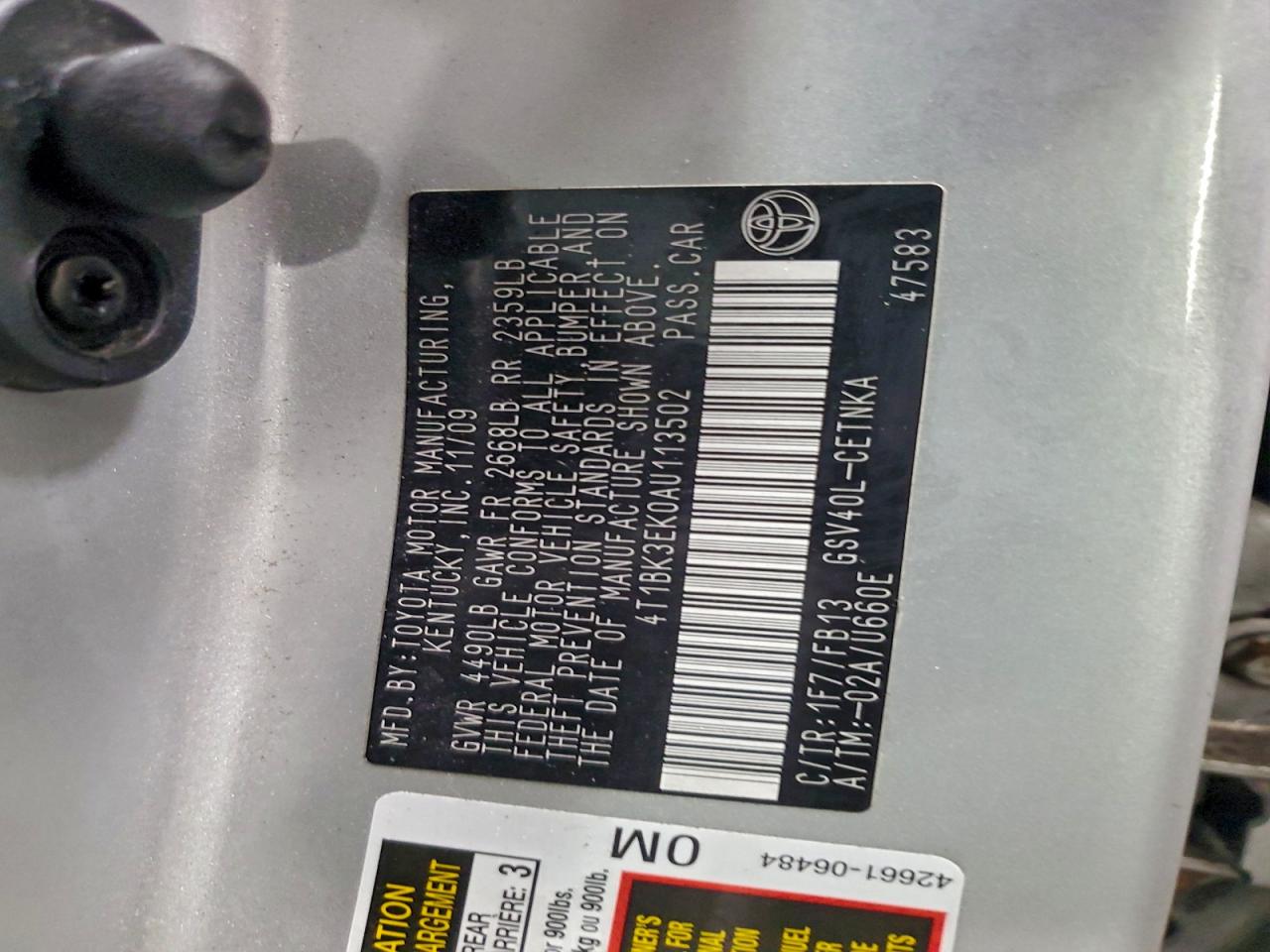 Toyota Camry Se Image 11