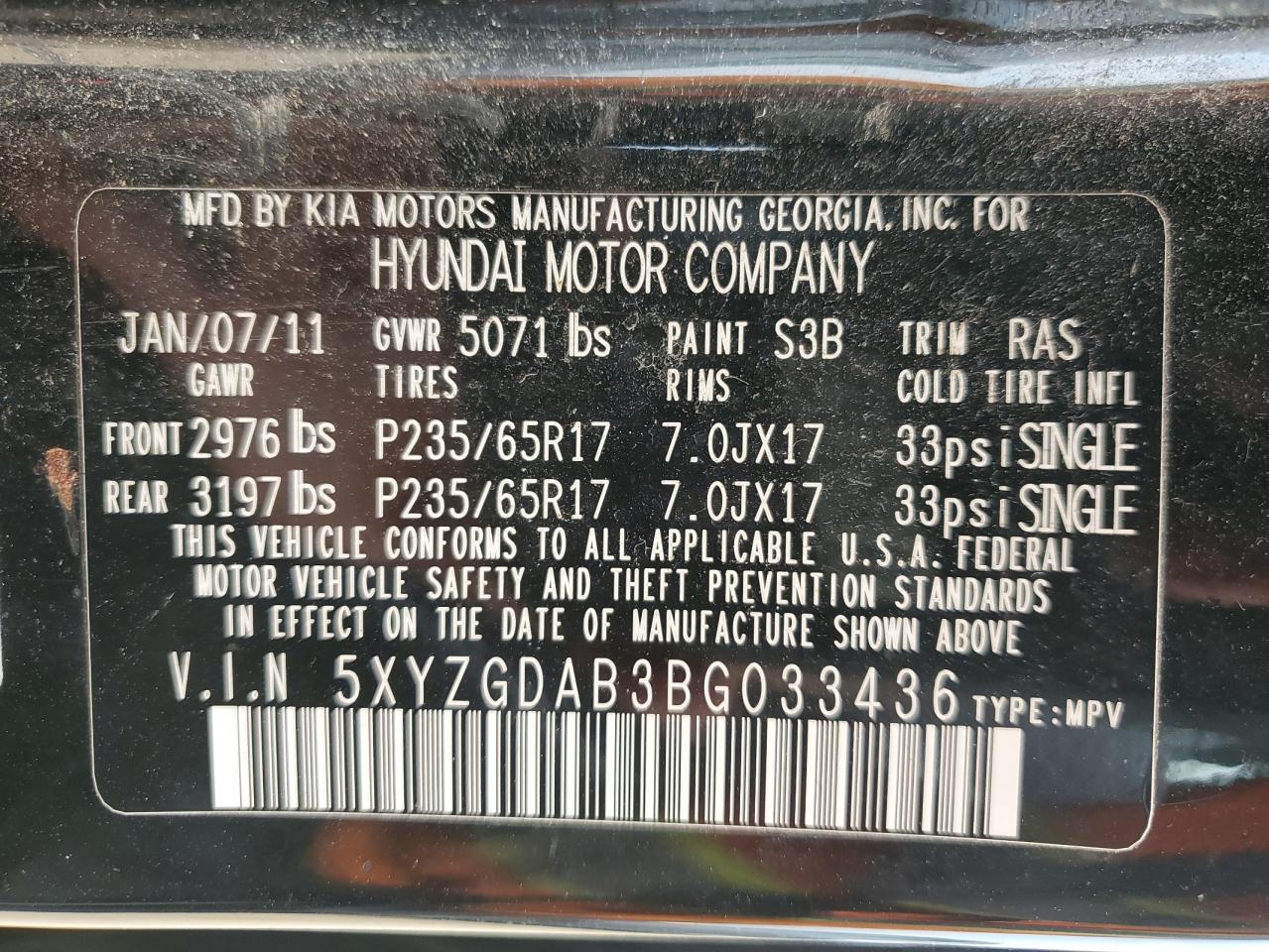 Hyundai SANTA FE Gls Image 4