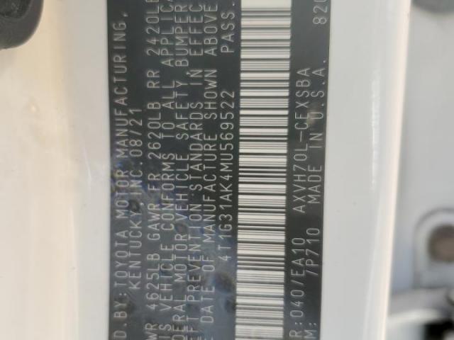 Toyota Camry Se Image 8