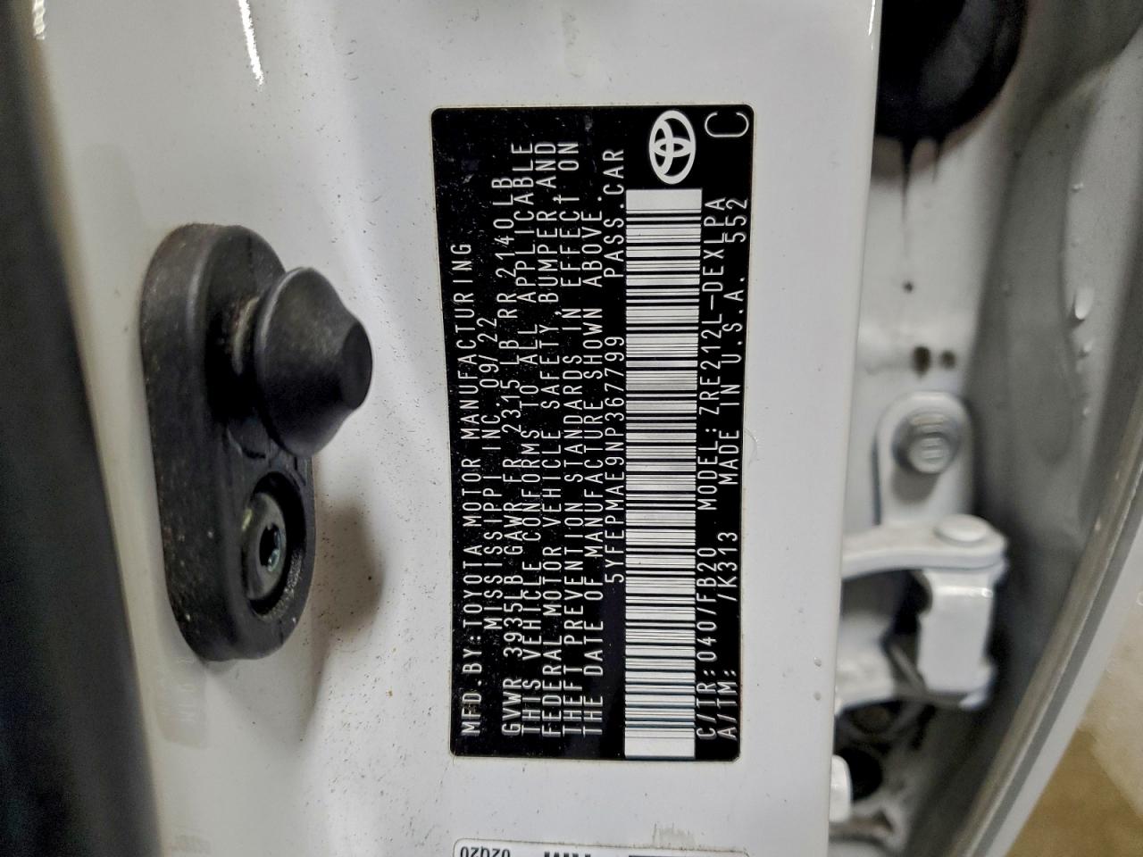 Toyota Corolla Le Image 10