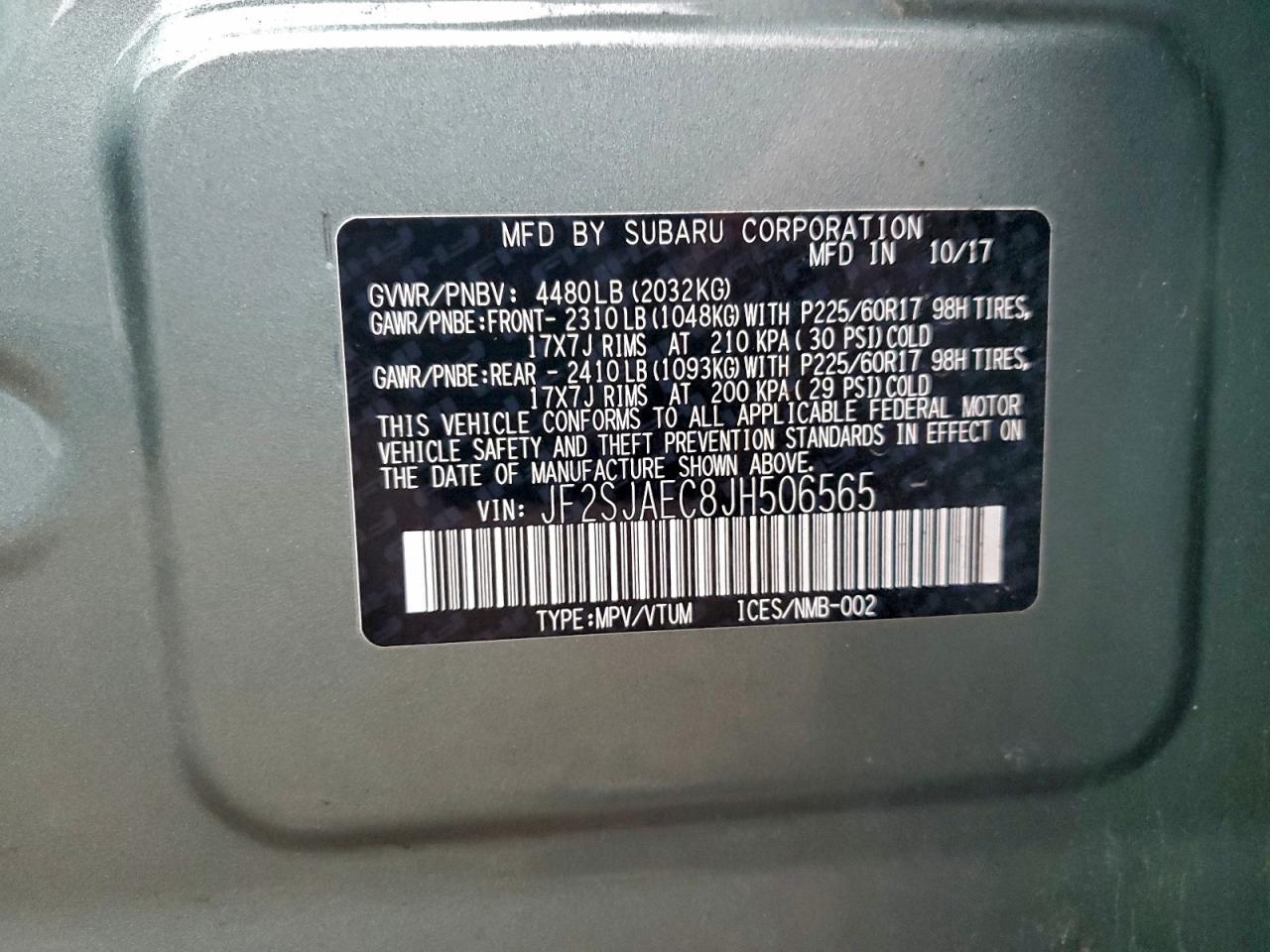 Subaru Forester 2.5i Premium Image 10