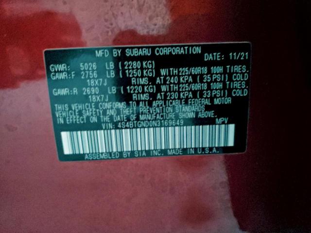 Subaru Outback Limited Xt Image 10