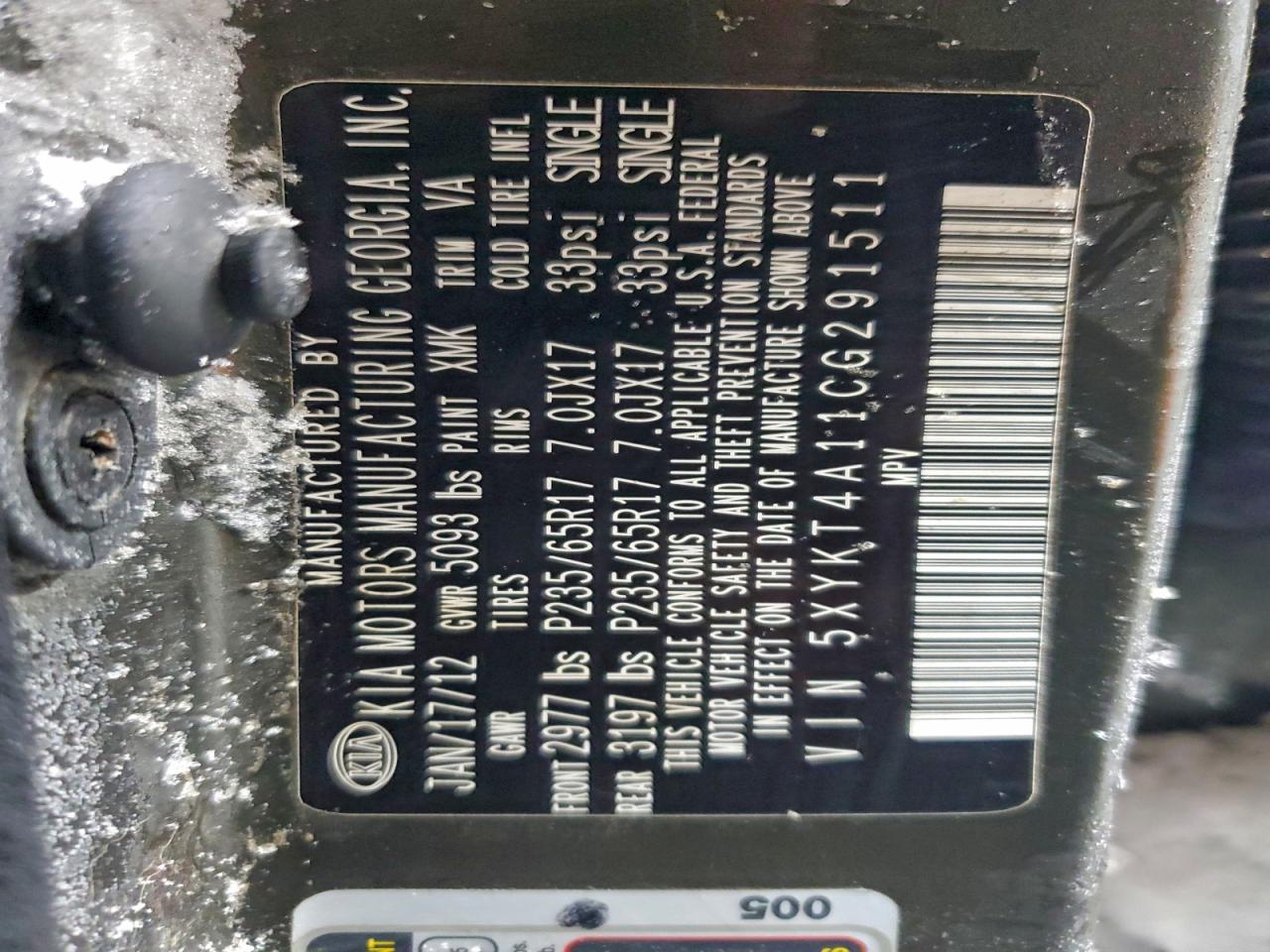 Kia Sorento Base Image 10