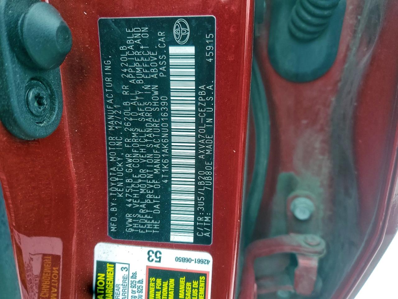 Toyota Camry Xse Image 12