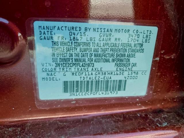 Nissan Versa S Image 10