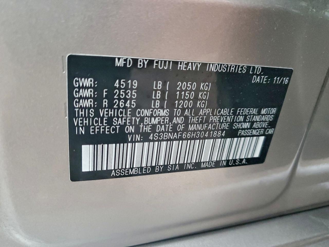 Subaru Legacy 2.5i Premium Image 12