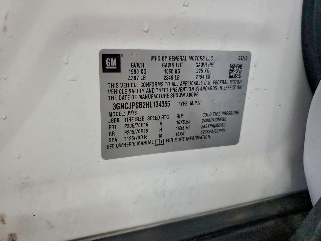 Chevrolet Trax 1lt Image 11