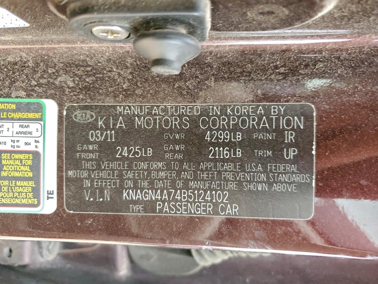 Kia Optima Ex Image 10