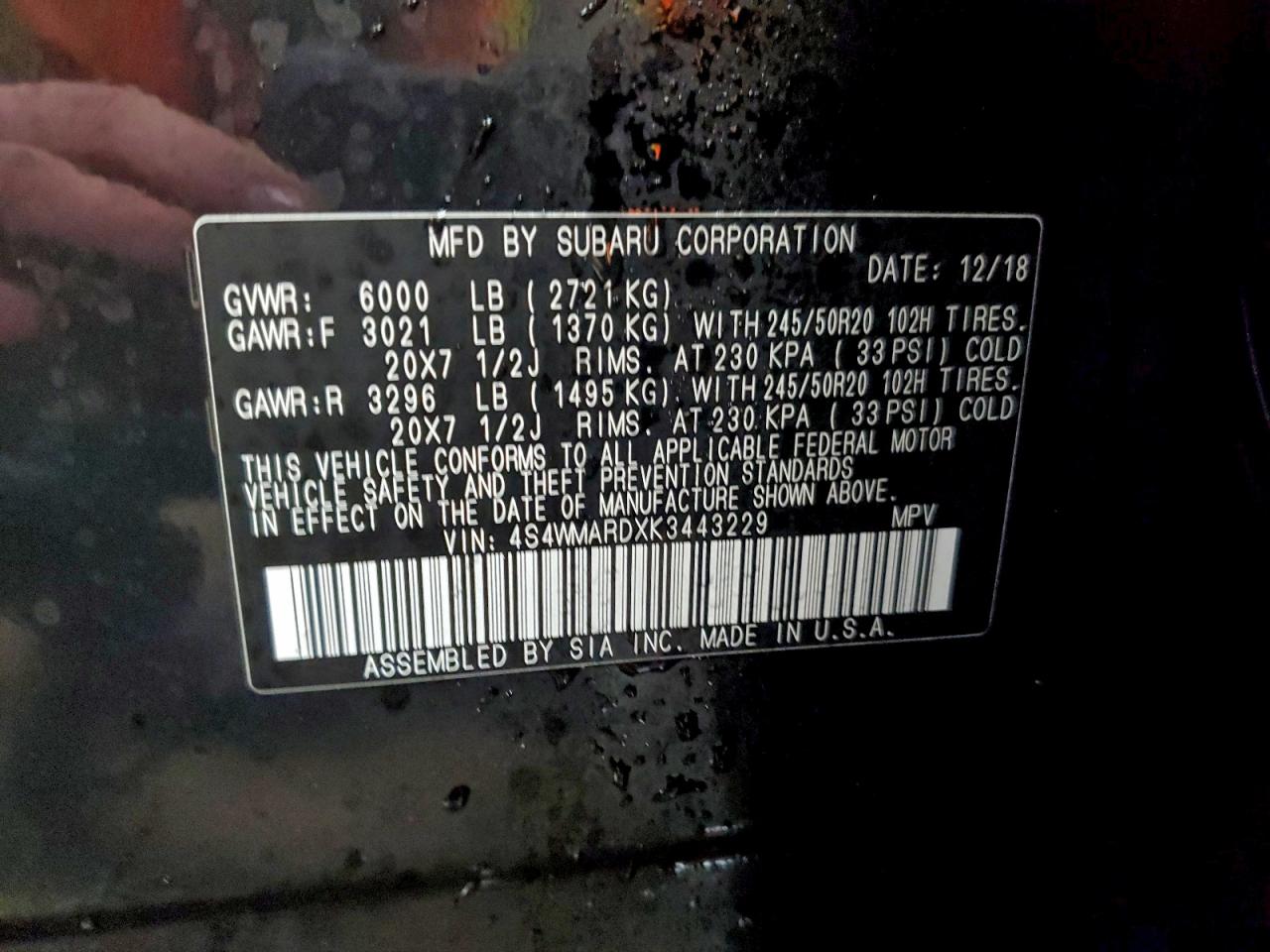 Subaru Ascent Touring Image 13