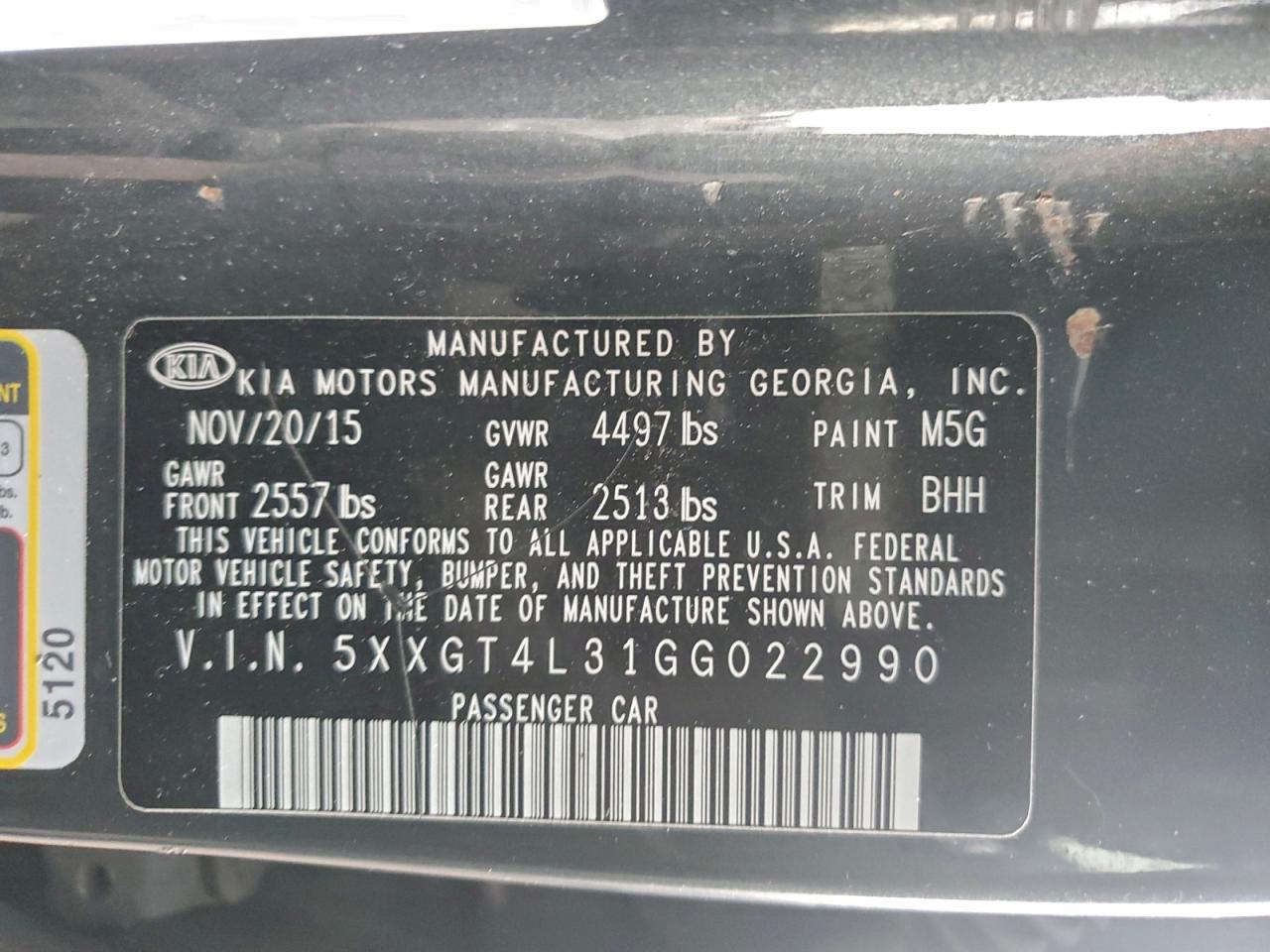 Kia Optima Lx Image 11