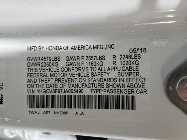 Honda Accord Touring Hybrid Image 11