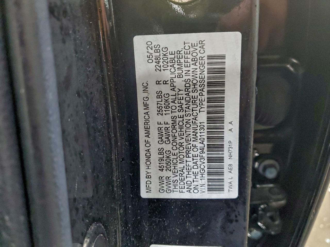 Honda Accord Touring Hybrid Image 12