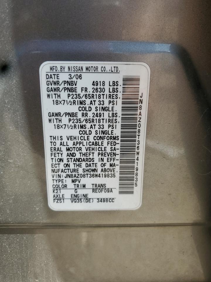 Nissan Murano Sl Image 9